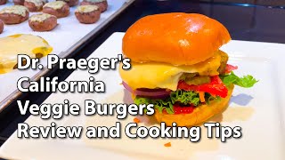 Dr Praegers California Veggie Burgers  Review and Cooking Tips [upl. by Aihcsrop590]