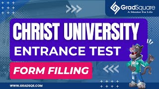 Christ University Entrance Test CUET Form Filling 2024 [upl. by Atteloj]