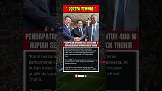 KETUM ERICK TOHIR EMANG BEDA dari Ketum dulu beritatimnasterkengkap pssi ericktohir timnasday [upl. by Rutter]