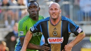 HIGHLIGHTS Philadelphia Union vs Seattle Sounders  May 4 2013 [upl. by Gillian724]