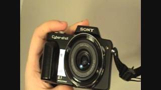 SONY Cybershot DSC H10 review digital camera 1080HD HD high deffinition photo pictures [upl. by Gallager]