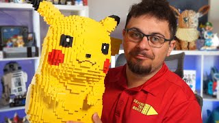 LifeSize LEGO Pikachu – This Thing is BIG [upl. by Perren]