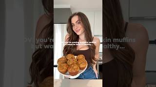 High Protein Healthy Pumpkin Muffins🎃🍂 pumpkin muffins easyrecipe healthyrecipes fyp [upl. by Seravaj]