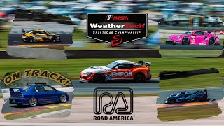 IMSA SportsCar Weekend at Road America  Parade Lap and Photos [upl. by Lorrin]