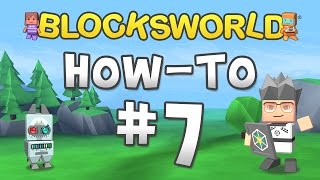 Blocksworld HowTo Build A Hover Speeder [upl. by Akinirt]