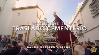 TRASLADO NTRASRA DE LOS DOLORES AL CEMENTERIO  PARTE 3 Banda Nazareno Arahal [upl. by Sosna]