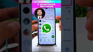 3 Secret WhatsApp Tricks  3 Whatsapp Secret Settings  WhatsApp Tips and Tricks ai shorts [upl. by Elicec]