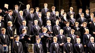 Windsbacher Knabenchor Martin Lehmann  quotAbendliedquot J Rheinberger  500 Lorenzer Motette 2018 [upl. by Carbo]