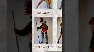 Types Of Gladiator  Murmillo🤺shorts gladiator [upl. by Ahsiuqel]