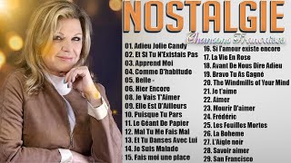 NOSTALGIE CHANSONS FRANÇAISES ♫🗼C Jérome Charles Aznavour Michel Sardou Mireille Mathieu Dalida [upl. by Daley]