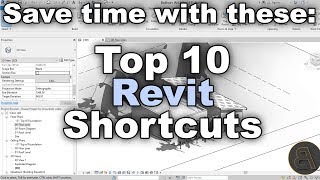 Top 10 Revit Shortcuts Tutorial [upl. by Armillda687]