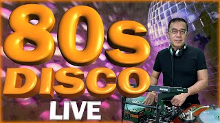 80S DISCO NONSTOP LIVE MIX [upl. by Odraode]