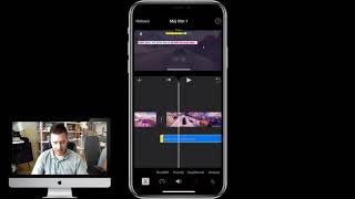 Jak stříhat videa v mobilu přes iMovie 🖥 [upl. by Suiram107]