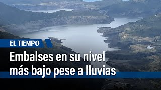 Niveles de embalses que abastecen a Bogotá bajan al 43  El Tiempo [upl. by Akeyla]