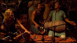 KIRTANIYAS  Hare Krishna In Vrindavan  Live at Bhakti Yoga Shala 2014 [upl. by Aneda]