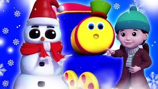 Chant Du Bonhomme De Neige Noel  Chanson De Noël  Bob Christmas Snowman  Kids Tv Française [upl. by Auqinaj]