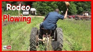 Plowing With the ST16 Sears Hoss Tractor [upl. by Isus]