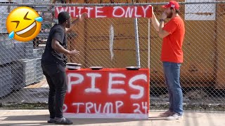 WHITE ONLY PIES In The HOOD PRANK Part 2 [upl. by Younglove103]