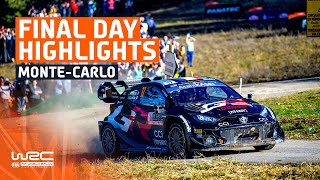 Final Day Highlights  WRC Rallye MonteCarlo 2024 [upl. by Reniar311]