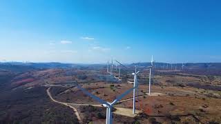 Incríveis Imagens das Torres Eólicas de Caetité  Filmagem com DJI Mini 2 SE [upl. by Ulita425]