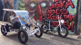 Testing the DUO Moke electric cargo bike  velocar [upl. by Erdnoid]