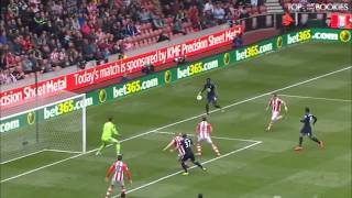 Danny Rose Goal vs Stoke City  260414 [upl. by Vardon]