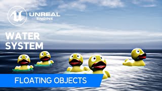 Unreal Engine 5 works in UE4 Floating objects aka Buoyancy [upl. by Kcirdet13]