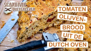 Brood met een Mediterraanse twist bakken in een Dutch Oven Hoe doe je dat [upl. by Eirrac]