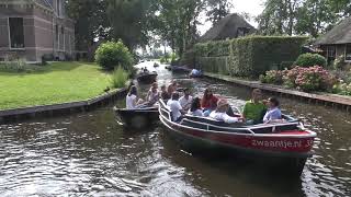 BOOTJE VAREN IN GIETHOORN [upl. by Editha]