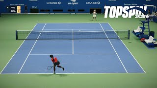 Top Spin 2K25  Serena Williams Vs Naomi Osaka  HYPER TIE BREAK  US Open PS5 [upl. by Artema]