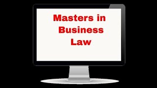 Law Course Masters in Business Law for Civl Engineers and Construction Management Professionals [upl. by Annayk]