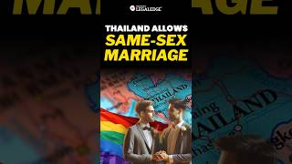 Thailand Allows Same Sex Marriage samesexmarriage [upl. by Ney]