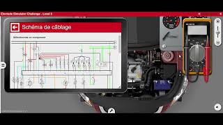 Electude simulator level 3 P0483 Fan control [upl. by Ocimad934]