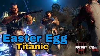 Easter Egg TRAVESIA INFERNAL  TITANIC Black ops 4 [upl. by Melville207]