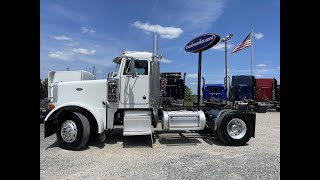 2000 Pete 379 single axle daycab with 3406 caterpillar [upl. by Aninad]