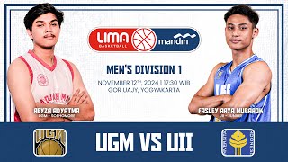 UGM vs UII  Mens Division 1  Yogyakarta I Nov 12 [upl. by Kanor]