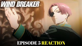 WIND BREAKER EPISODE 5 REACTION  AAREACTION [upl. by Adiam]