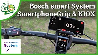 KIOX 300 amp SmartphoneGrip montieren 🔧 Geht das Bosch smart System eBike 🚴 [upl. by Eillek]