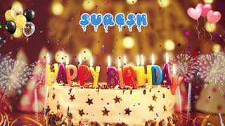 SURESH Birthday Song – Happy Birthday Suresh [upl. by Worrell]