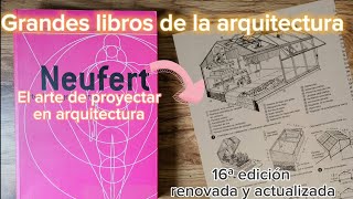 Grandes libros de la arquitectura El arte de proyectar en arquitectura Ernst Neufert [upl. by Apur]