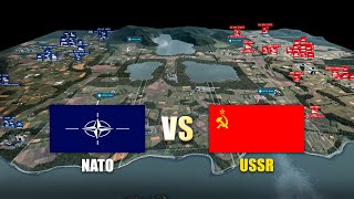 15000 NATO ARMY vs 15000 USSR ARMY  WARNO [upl. by Kcirddet]