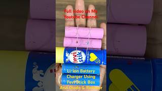 How to Make Liion Battery Charger In Fevi sticks Box  Creativity and Innovation techelab liion [upl. by Ynohtnacram]