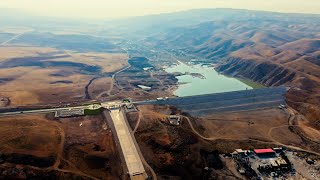 PM Masrour Barzani opens the new Bastora Dam [upl. by Asilat]