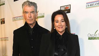 Pierce Brosnan and Wife Keely Step Out for Date Night at Oscar Wilde Awards in Los Angeles [upl. by Knitter830]