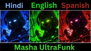 Masha UltraFunk in Different Language  Masha UltraFunk From Different Countries [upl. by Pengelly198]