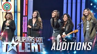 Pilipinas Got Talent Season 5 Auditions Bad Hair Day  AllFemale Band [upl. by Crescentia831]