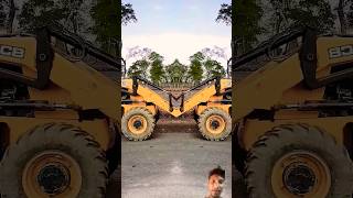 JCB NEW MIRROR STYLE 🤔jcb jcb3dx jcbvideo shorts Viral trending viralposts reels newre [upl. by Vanni]