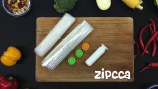 Turn any zipper bag into a Vacuum Storage Bag REUSABLE VALVES [upl. by Conroy]