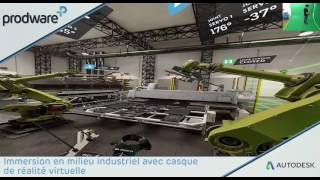 Gros plan sur la Virtual Reality Factory avec Autodesk [upl. by Gierc]