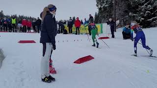 Ingeborg Rustad langrenn junior NC2 Granåsen februar 2024 [upl. by Leroj]